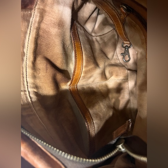 Bed Stu Brown Leather Crossbody Bag - Picture 9 of 13